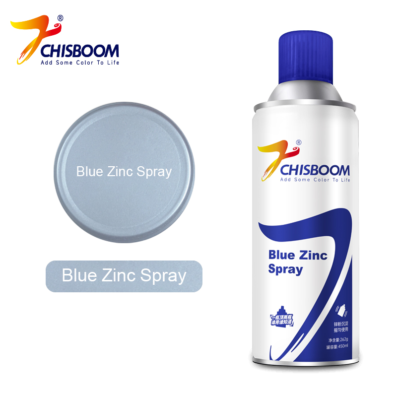 Mavi beyaz çinko aerosol boya